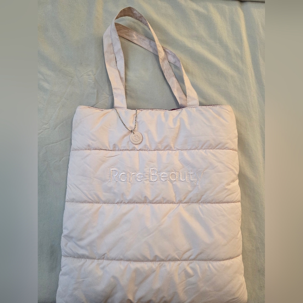 Rare Beauty Puffer Tote Bag